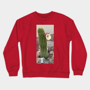 Cactus Flower Crewneck Sweatshirt